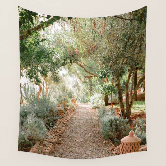 Botanical paradise | Morocco travel photography Wall Tapestry Gallery Image 4