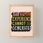 Human Experience Mini Art Print Gallery Image 1