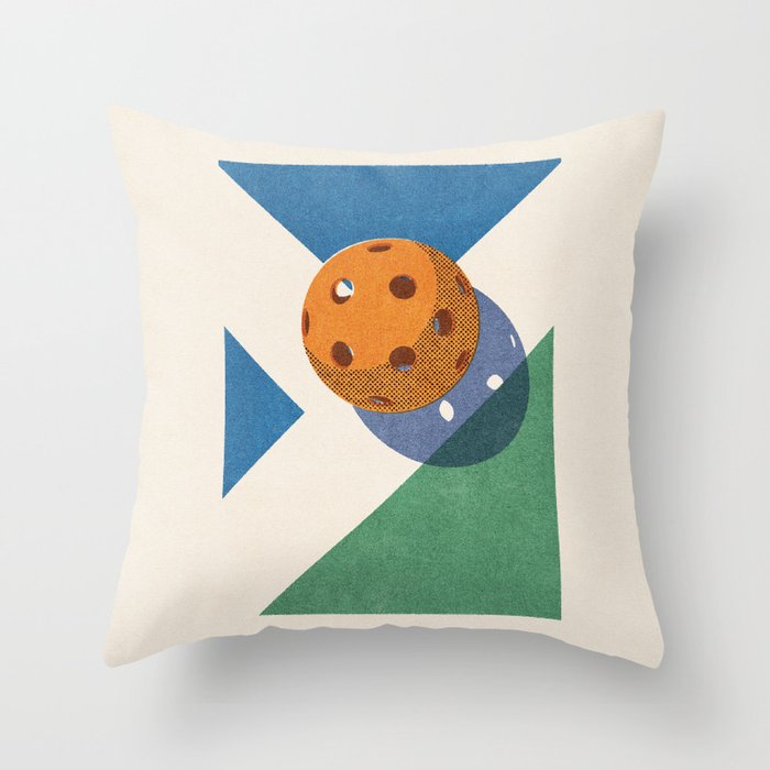 BALLS - Pickleball - II b Throw Pillow Gallery Image 6