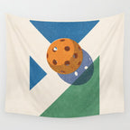 BALLS - Pickleball - II b Wall Tapestry Gallery Image 4
