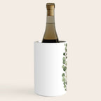 Eucalyptus (watercolor finger painting) Wine Chiller Gallery Image 2