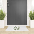 Eucalyptus (watercolor finger painting) Welcome Mat Gallery Image 3