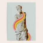 Rainbow Female Statue Poster Gallery Image 4