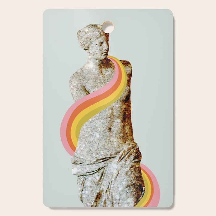 Rainbow Female Statue Cutting Board Gallery Image 1
