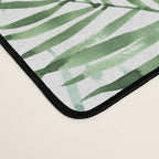 Watercolor palm leaves pattern Desk Mat Gallery Image 4