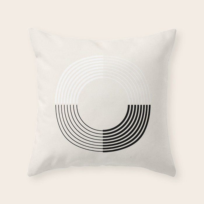 Coil II Throw Pillow Gallery Image 1