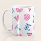 Cast Your Vote | Hand-Lettered Pattern in White Coffee Mug Gallery Image 3
