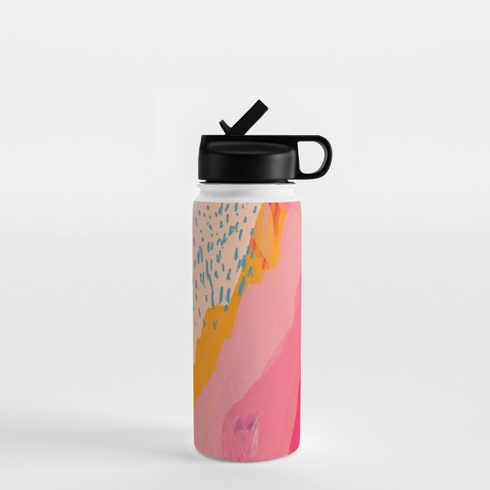 Abstract Line Shades Water Bottle Gallery Image 1