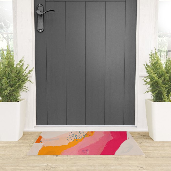 Abstract Line Shades Welcome Mat Gallery Image 3