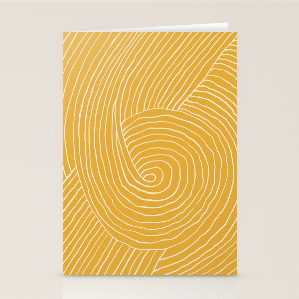Strokes 02: Tulip Yellow Edition  Stationery Card Gallery Image 2