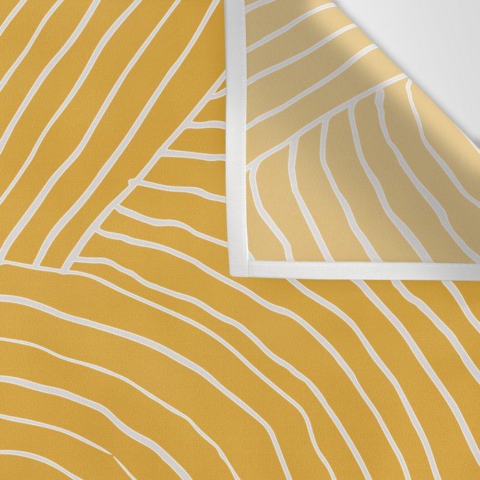 Strokes 02: Tulip Yellow Edition  Wall Tapestry Gallery Image 3