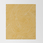 Strokes 02: Tulip Yellow Edition  Throw Blanket Gallery Image 2