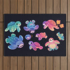 Sea turtle Outdoor Rug Gallery Image 1