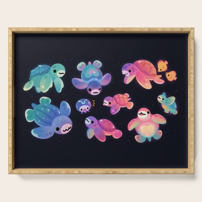 Sea turtle Serving Tray Gallery Image 1