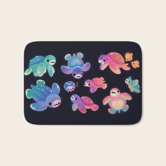 Sea turtle Bath Mat Gallery Image 1