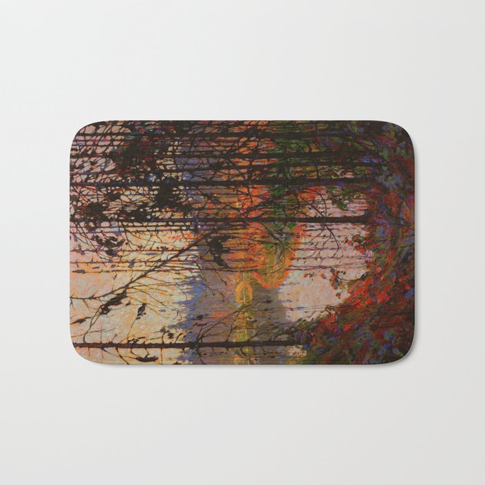 Tom Thomson Northern River 1915 Canadian Landscape Artist Bath Mat Gallery Image 1