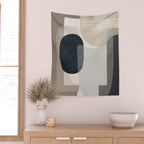 Abstract Geometric Art 52 Wall Tapestry Gallery Image 2