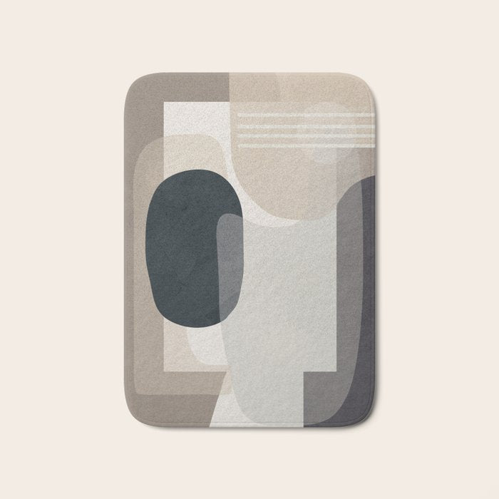 Abstract Geometric Art 52 Bath Mat Gallery Image 1