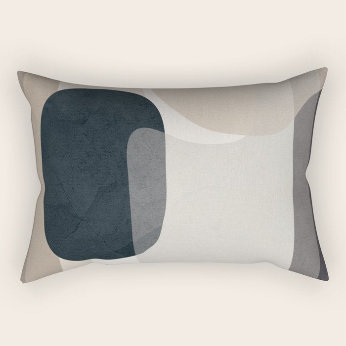 Abstract Geometric Art 52 Rectangular Pillow Gallery Image 1