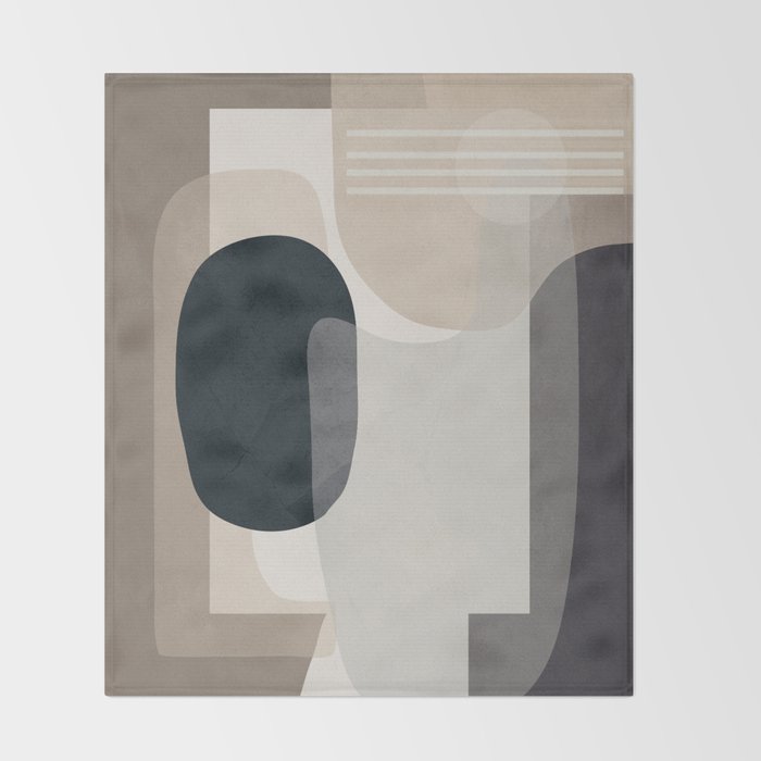 Abstract Geometric Art 52 Throw Blanket Gallery Image 2