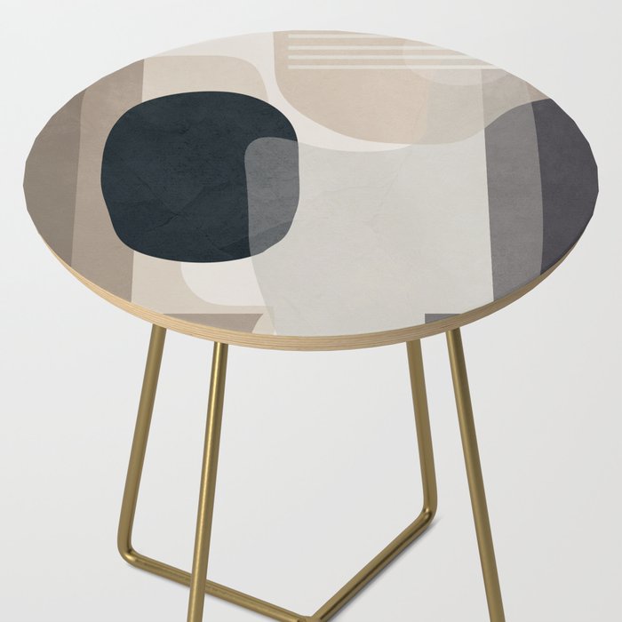 Abstract Geometric Art 52 Side Table Gallery Image 2