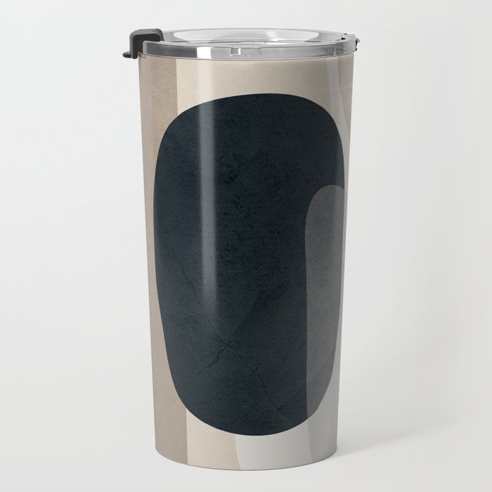 Abstract Geometric Art 52 Travel Mug Gallery Image 3