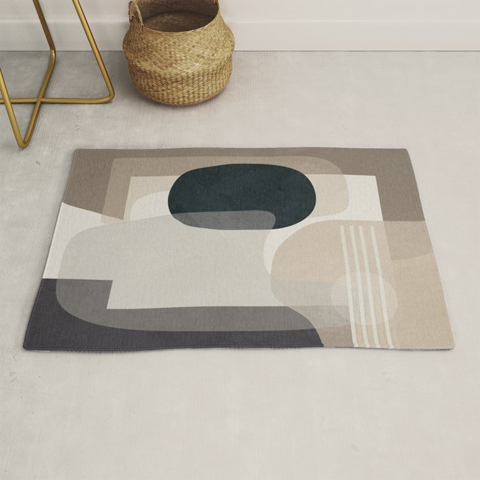 Abstract Geometric Art 52 Rug Gallery Image 1
