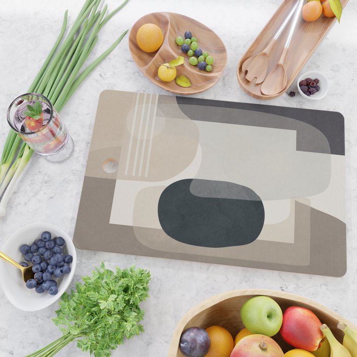 Abstract Geometric Art 52 Cutting Board Gallery Image 2