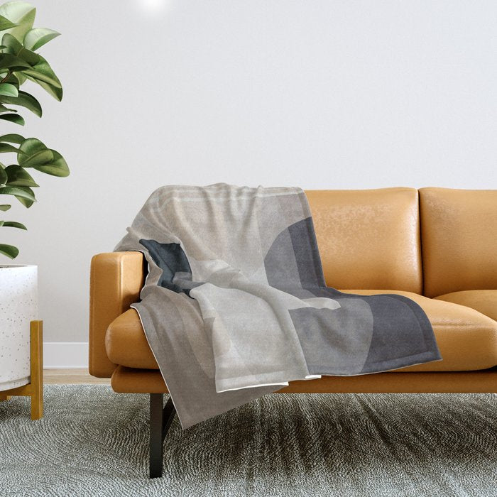 Abstract Geometric Art 52 Throw Blanket Gallery Image 1