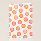 Autumn Equinox - Colorful Sun Pattern Stationery Card Gallery Image 2