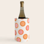 Autumn Equinox - Colorful Sun Pattern Wine Chiller Gallery Image 1