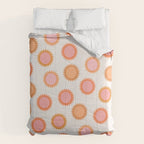 Autumn Equinox - Colorful Sun Pattern Comforter Gallery Image 6
