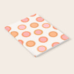 Autumn Equinox - Colorful Sun Pattern Notebook Gallery Image 2