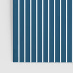 Geometric Lines in night Blue 16 (Rainbow Abstract) Poster Gallery Image 3