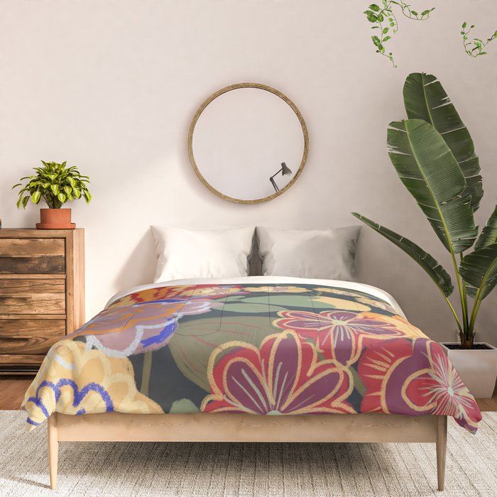 Eclipse garden Comforter Gallery Image 3