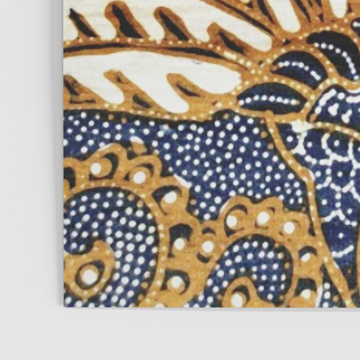 Vintage Indonesian Batik Peacock Print Poster Gallery Image 3