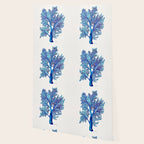 Sea Fan Coral - Blue OmbrÃ© Wallpaper Gallery Image 2