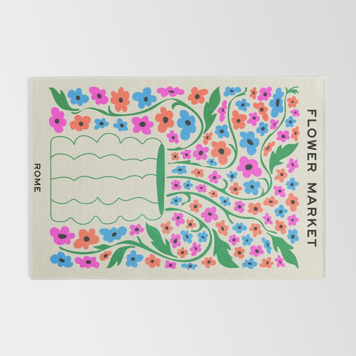 Flower Market 08: Rome Rug Gallery Image 2