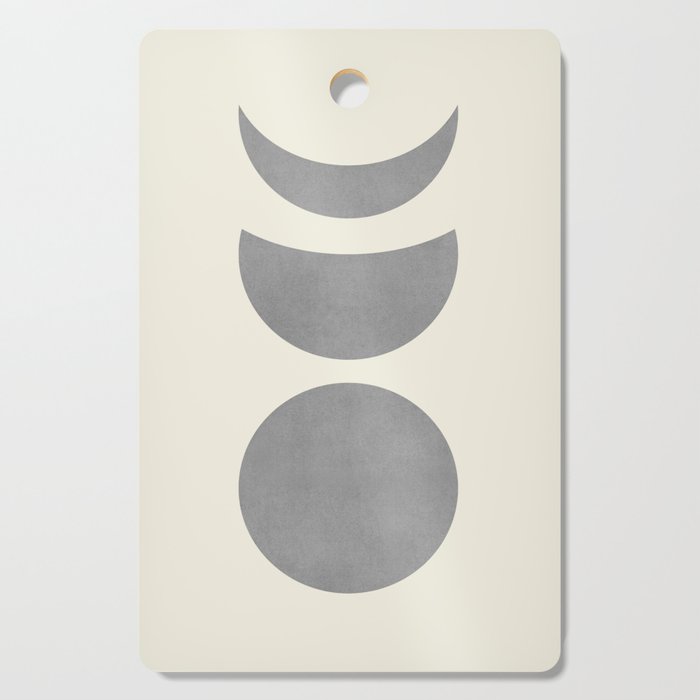 Lunar Eclipse - Gray Cutting Board Gallery Image 1