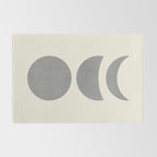 Lunar Eclipse - Gray Rug Gallery Image 2