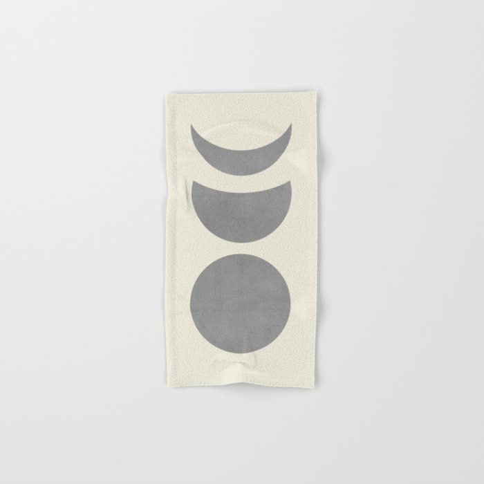 Lunar Eclipse - Gray Bath Towel Gallery Image 1