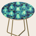Cosmic UFO - Galactic Green Side Table Gallery Image 2