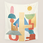 Modern Abstract Art 79 Wall Tapestry Gallery Image 4