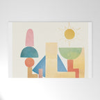 Modern Abstract Art 79 Welcome Mat Gallery Image 1