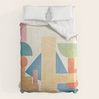Modern Abstract Art 79 Comforter Gallery Image 6