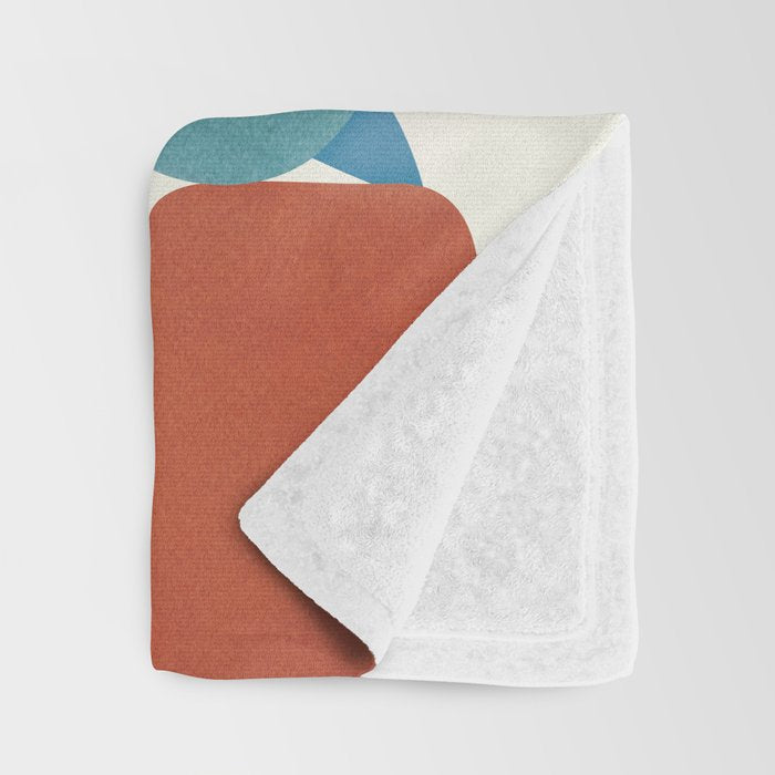 Modern Abstract Art 79 Throw Blanket Gallery Image 3