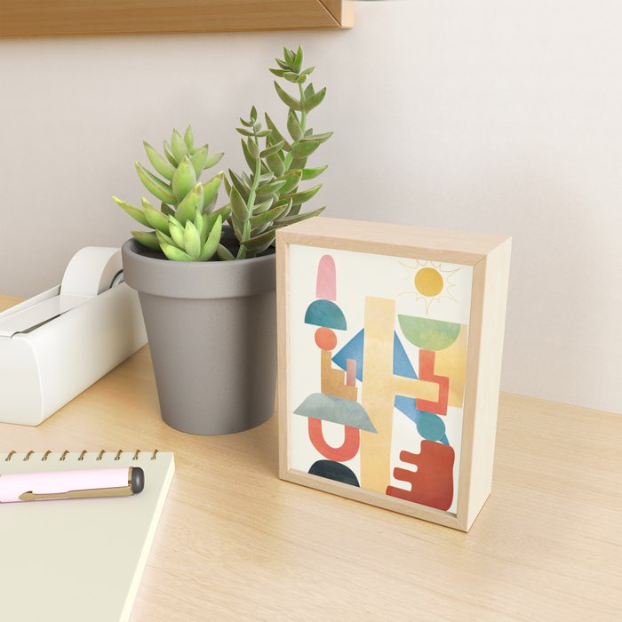 Modern Abstract Art 79 Mini Art Print Gallery Image 2