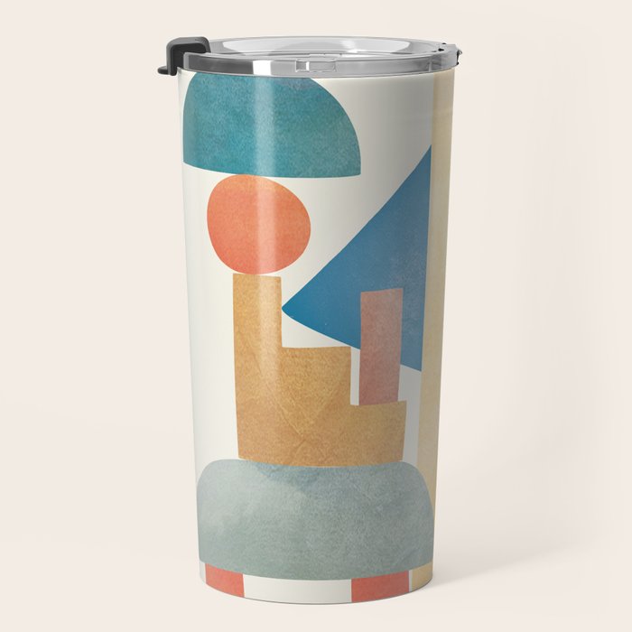 Modern Abstract Art 79 Travel Mug Gallery Image 3