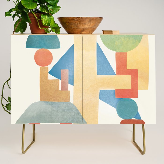 Modern Abstract Art 79 Credenza Gallery Image 1