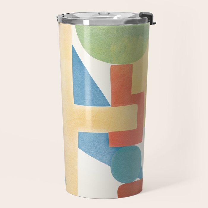 Modern Abstract Art 79 Travel Mug Gallery Image 2